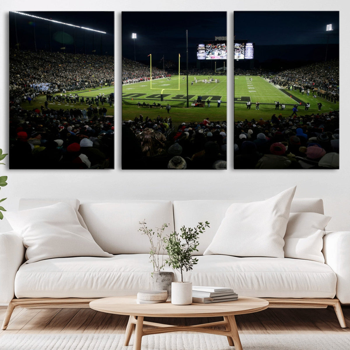 Purdue Boilermakers Football Team Print - West Lafayette