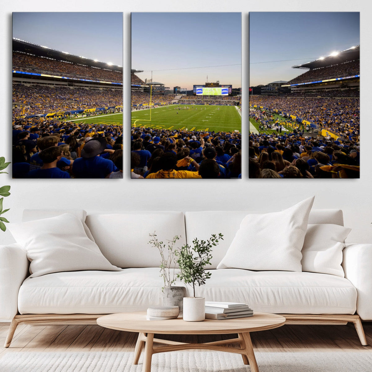 Pittsburgh Panthers Football Team Print - Pittsburgh