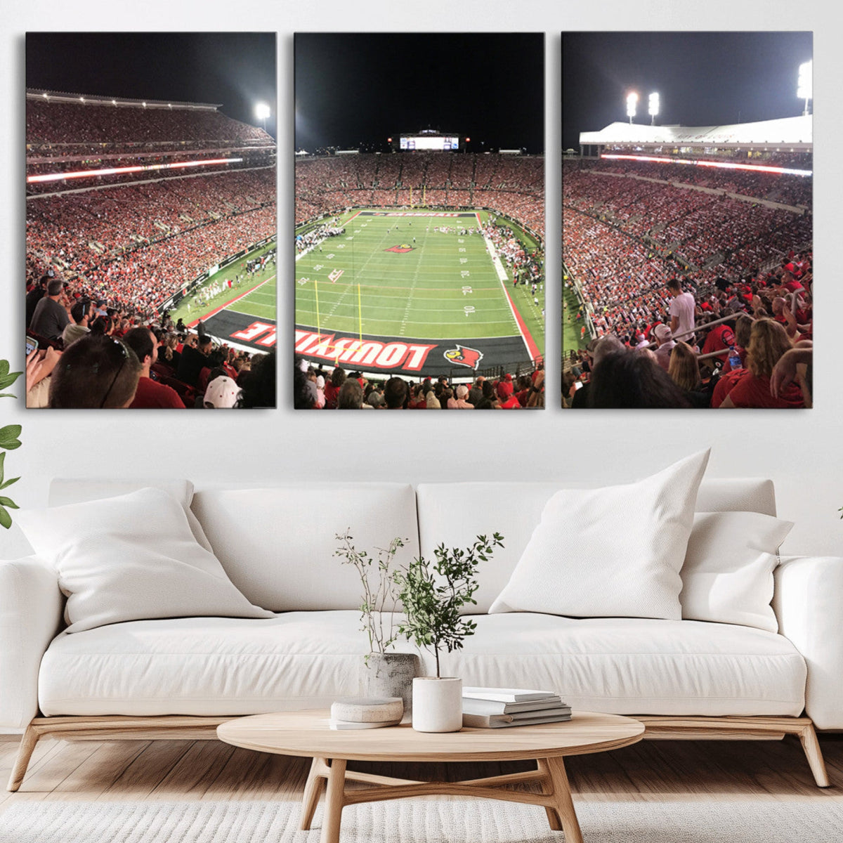 University of Louisville Cardinals Football Team Print -