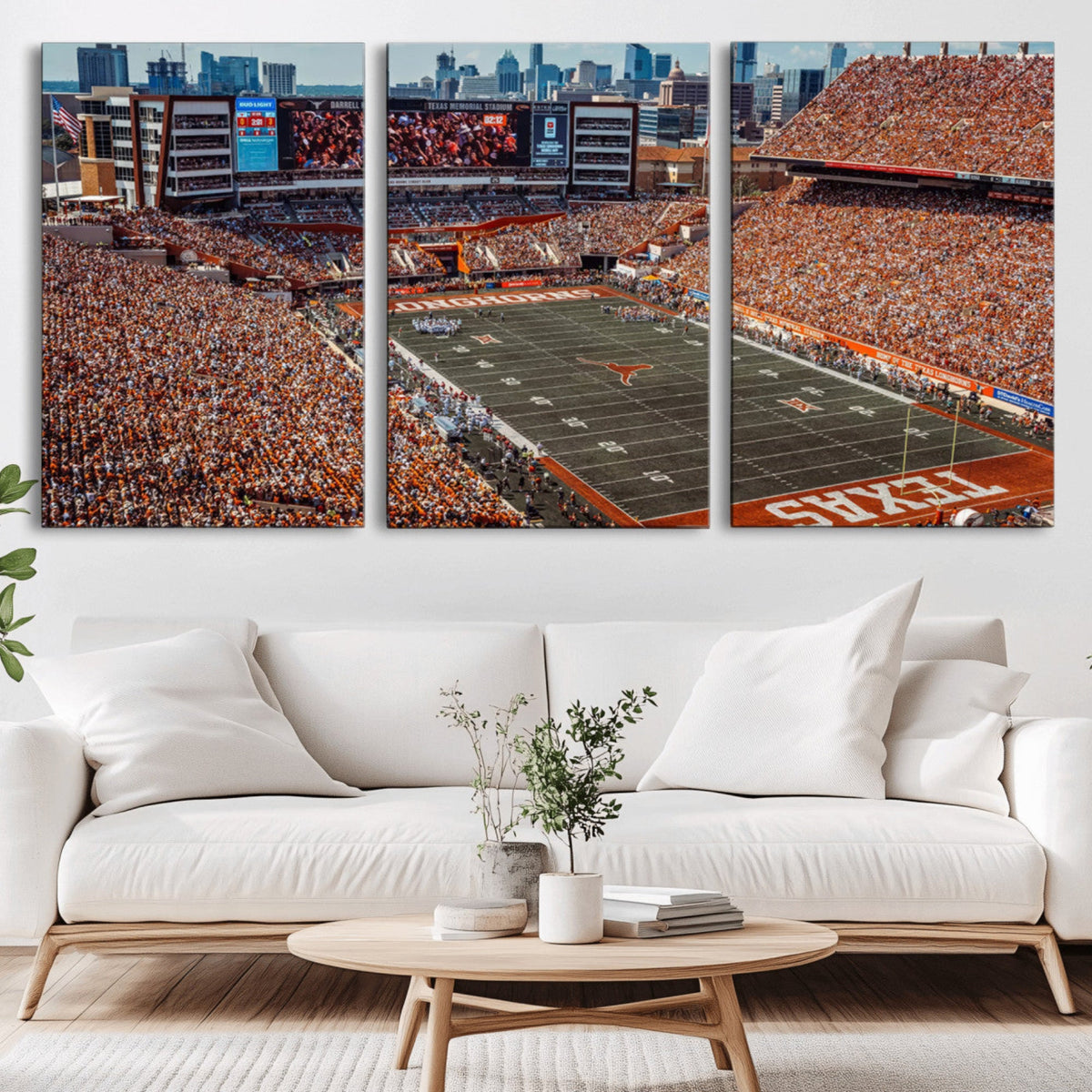 University of Texas Longhorns Football Team Print - Austin