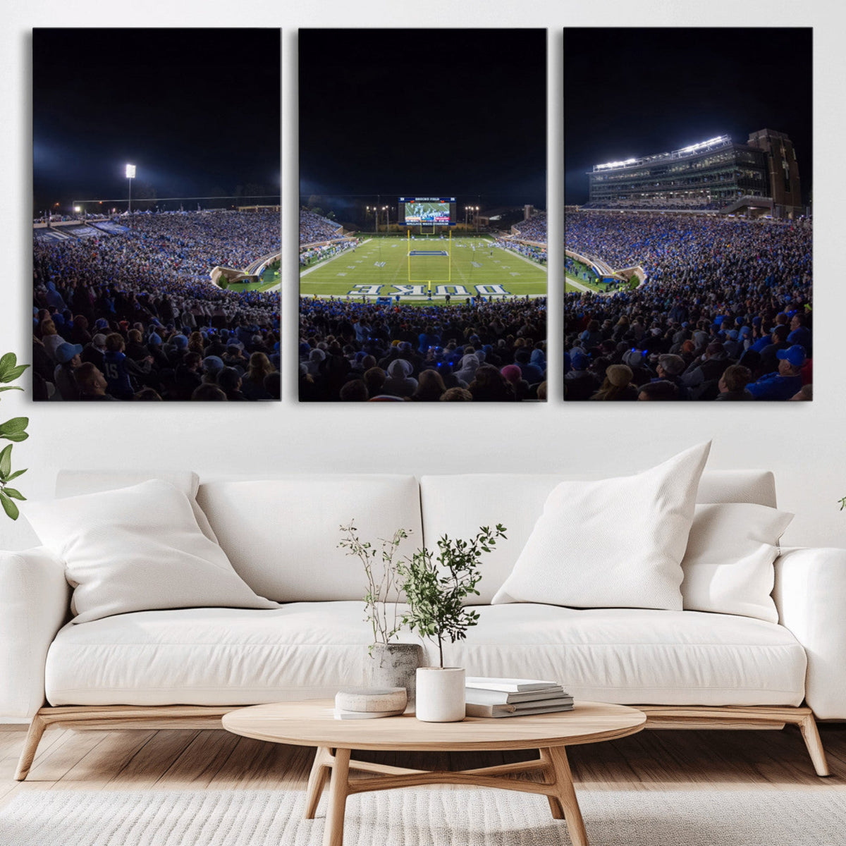 Duke University Blue Devils Football Team Print - Durham