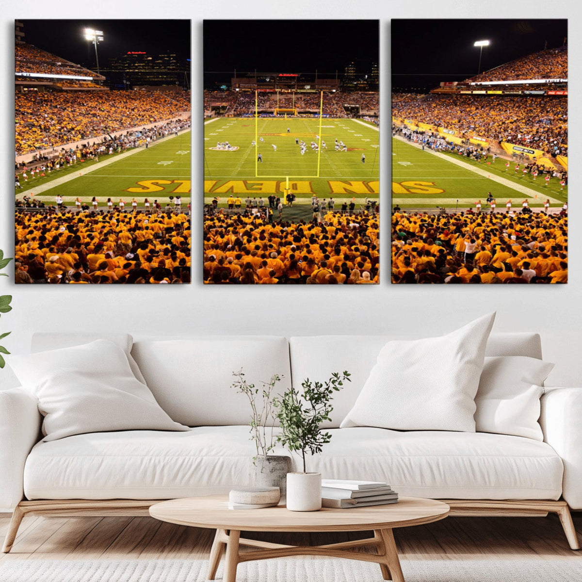 ASU Sun Devils Football Team Print - Phoenix Mountain