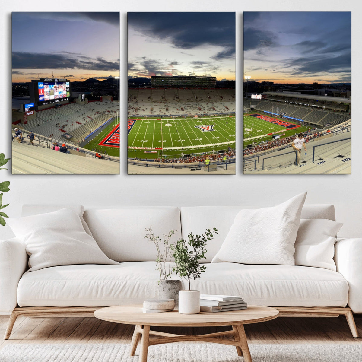 Arizona Wildcats Football Team Print - Tucson Arizona