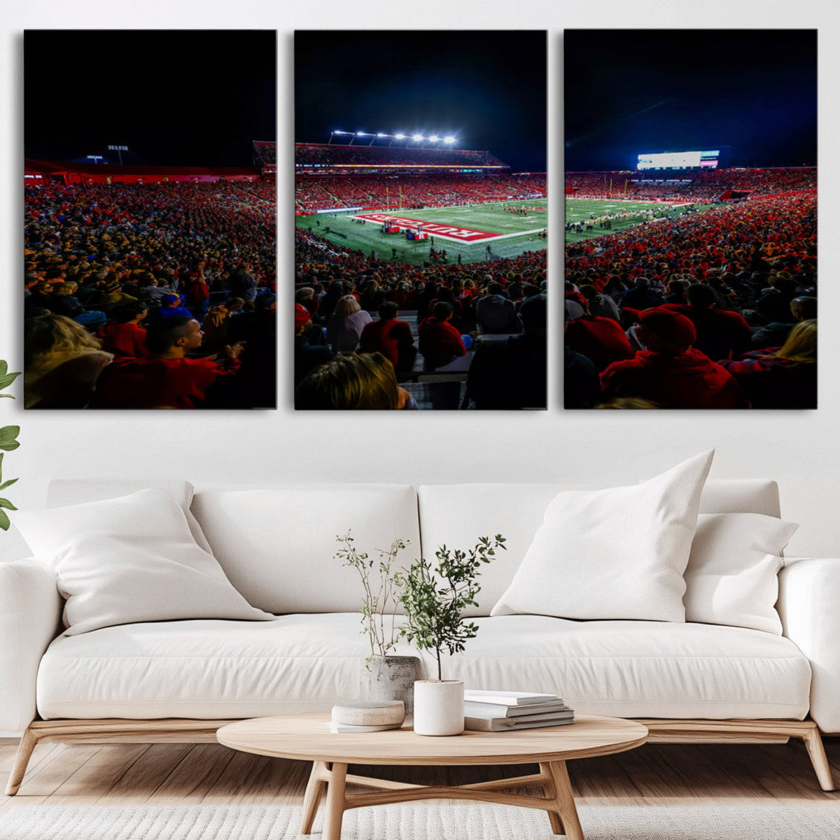 Rutgers Scarlet Knights Football Team Print - SHI Stadium,