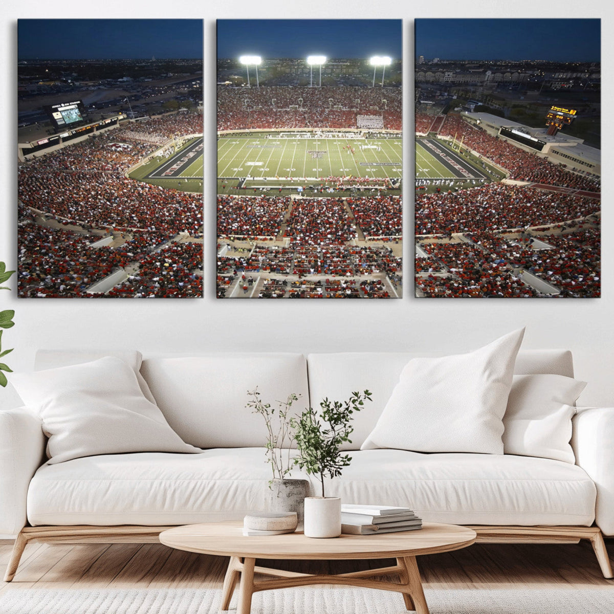 Texas Tech Red Raiders Football Team Print - Lubbock Jones