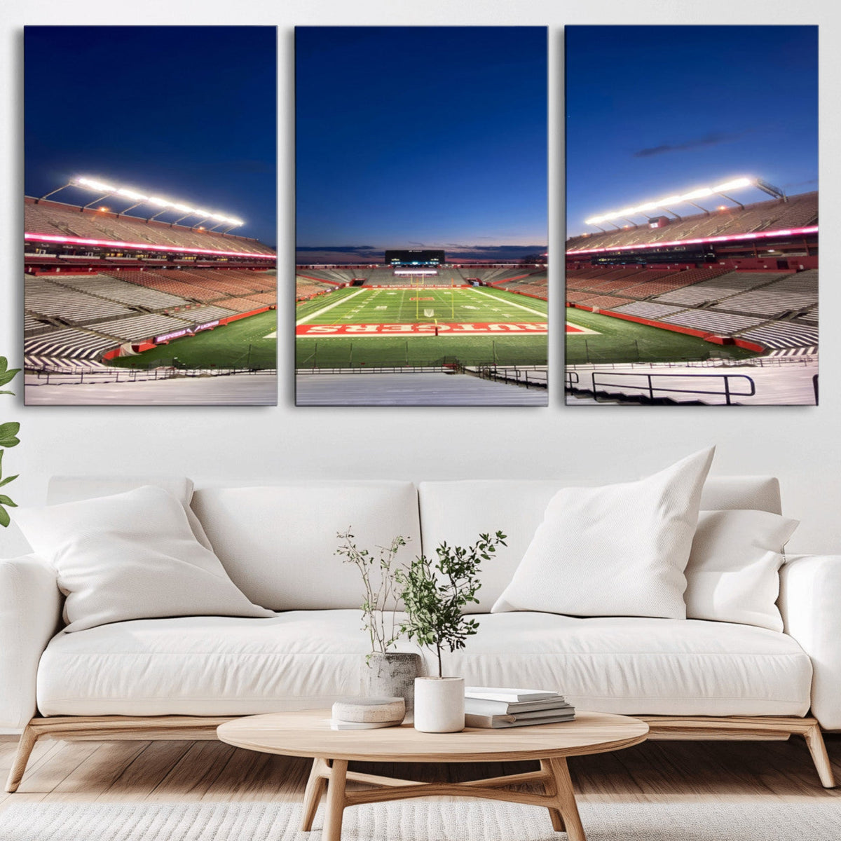 Rutgers Scarlet Knights Football Team Print - Piscataway SHI