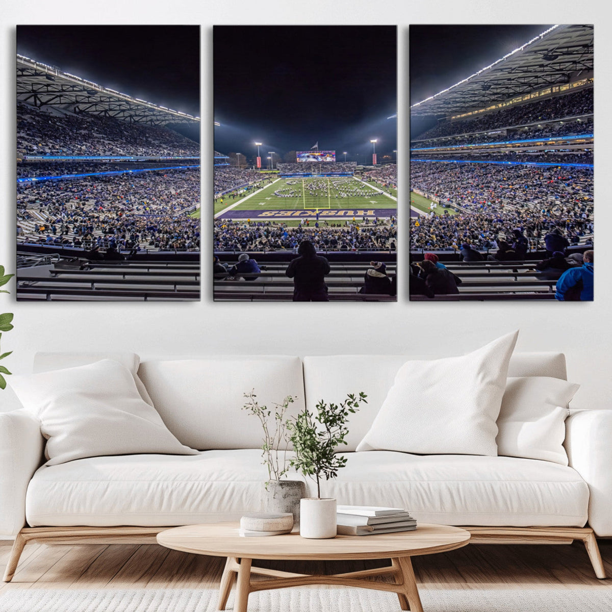The University of Washington Huskies Football Team Print -