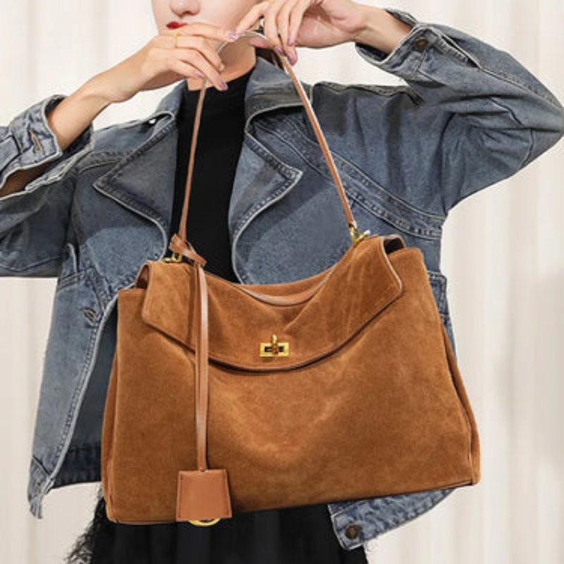 Large Rectangular Shoulder Handbag