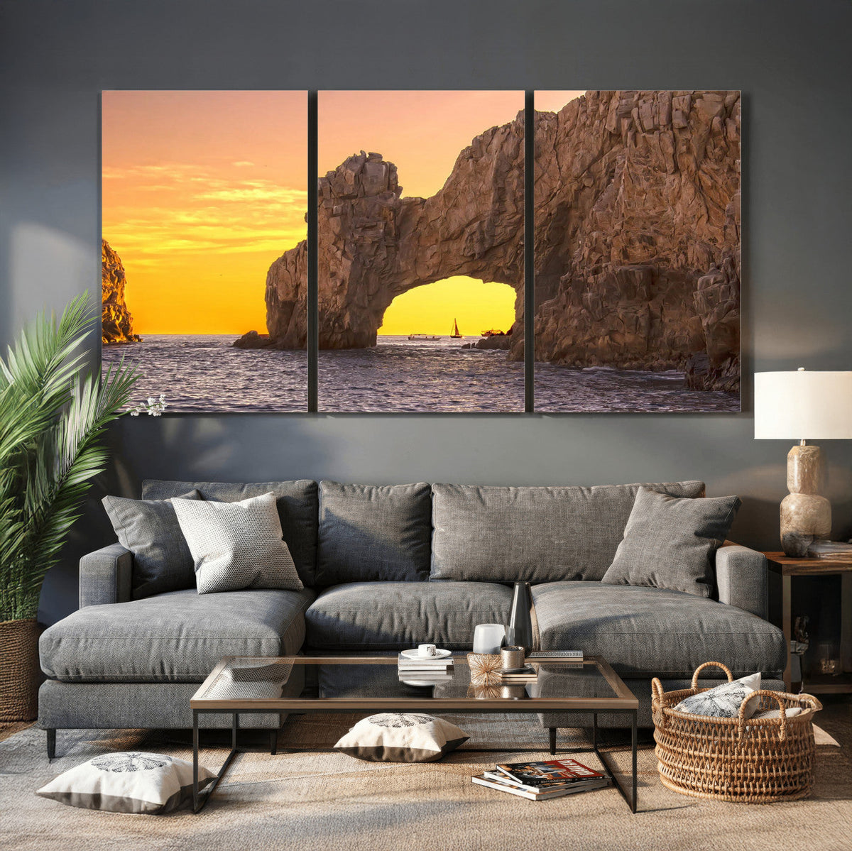 El Arco Cabo San Lucas Ocean Arch Wall Art Canvas Print