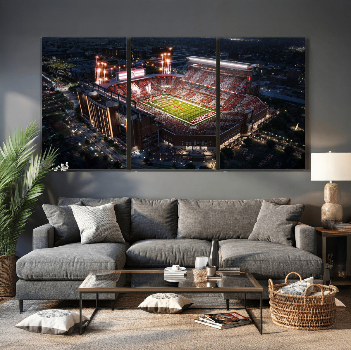 Oklahoma Memorial Stadium - Gaylord Memorial Stadium Wall