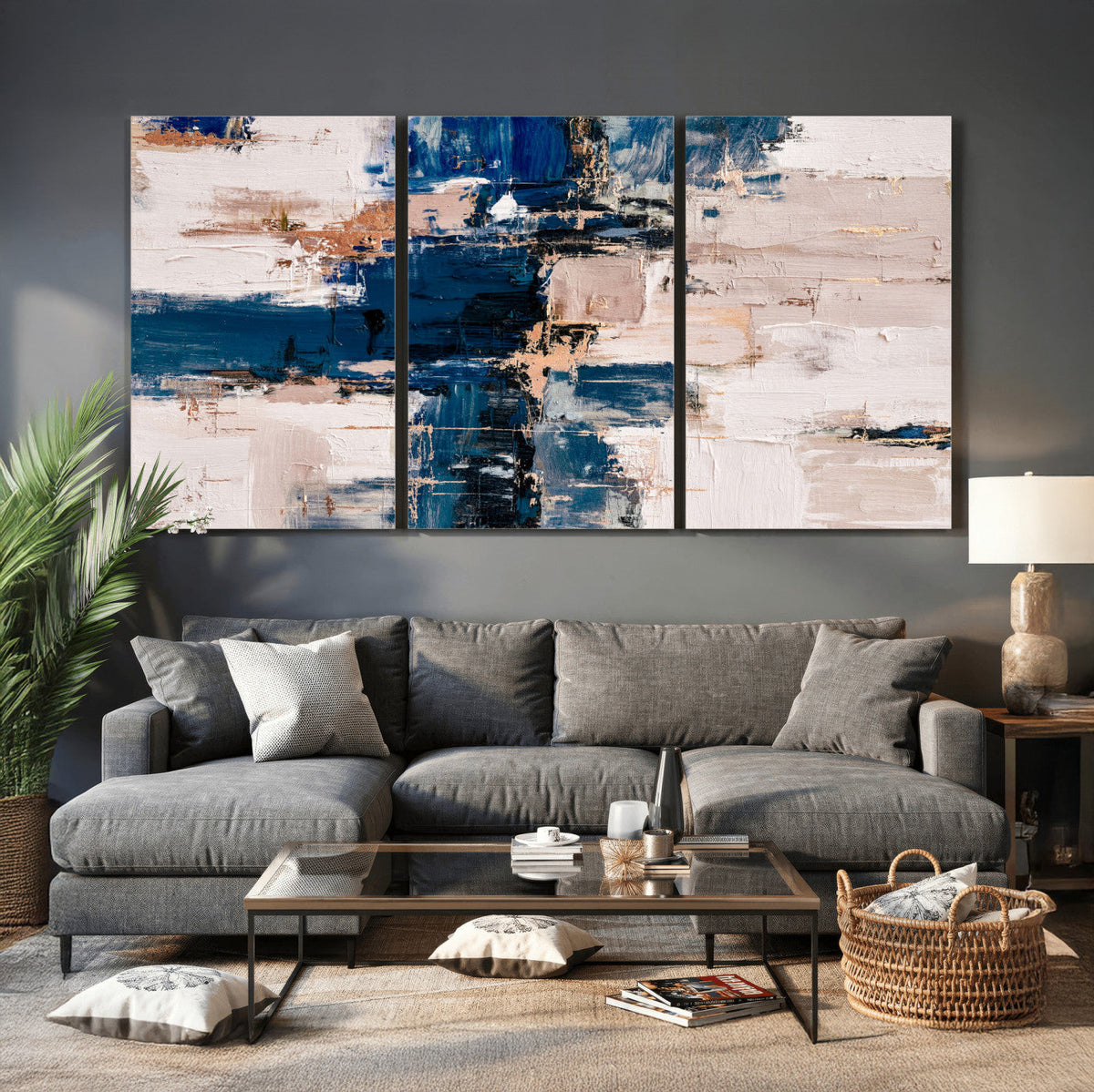 Abstract Wall Art Canvas Print