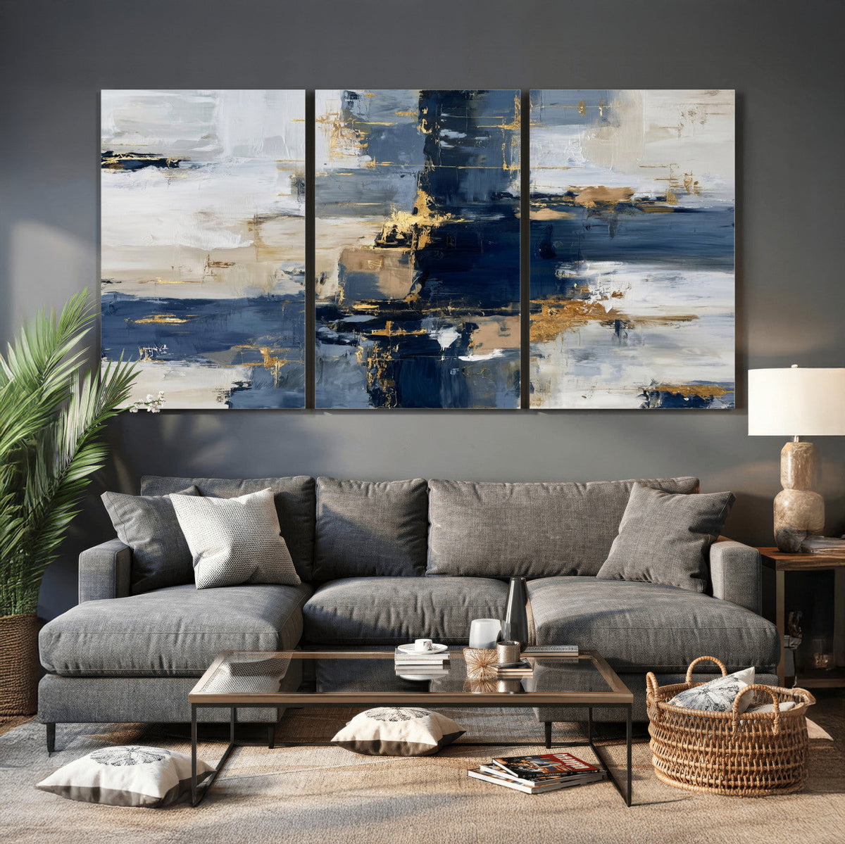 Abstract Wall Art Canvas Print