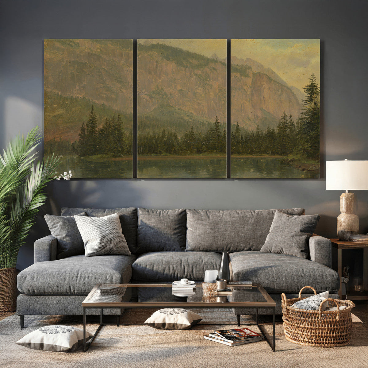Frederic Edwin Church Hintersee Canvas Print, Hudson River
