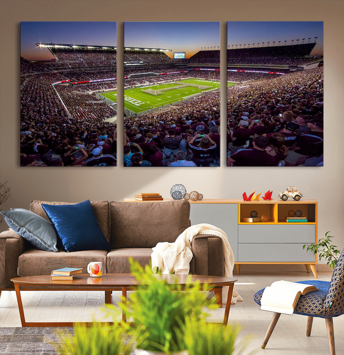 Texas A&M University Aggies Football Team Print - College