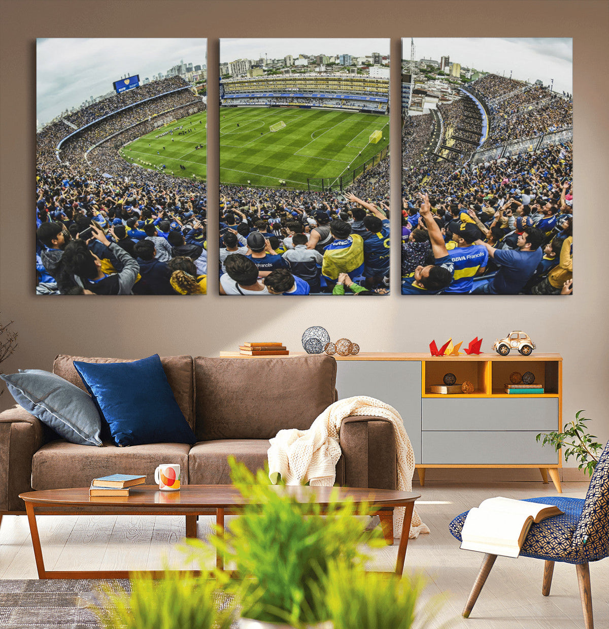 Boca Juniors Soccer Team Print Wall Art - Buenos Aires