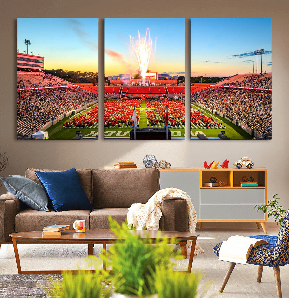 North Carolina State University Canvas Print, North Carolina