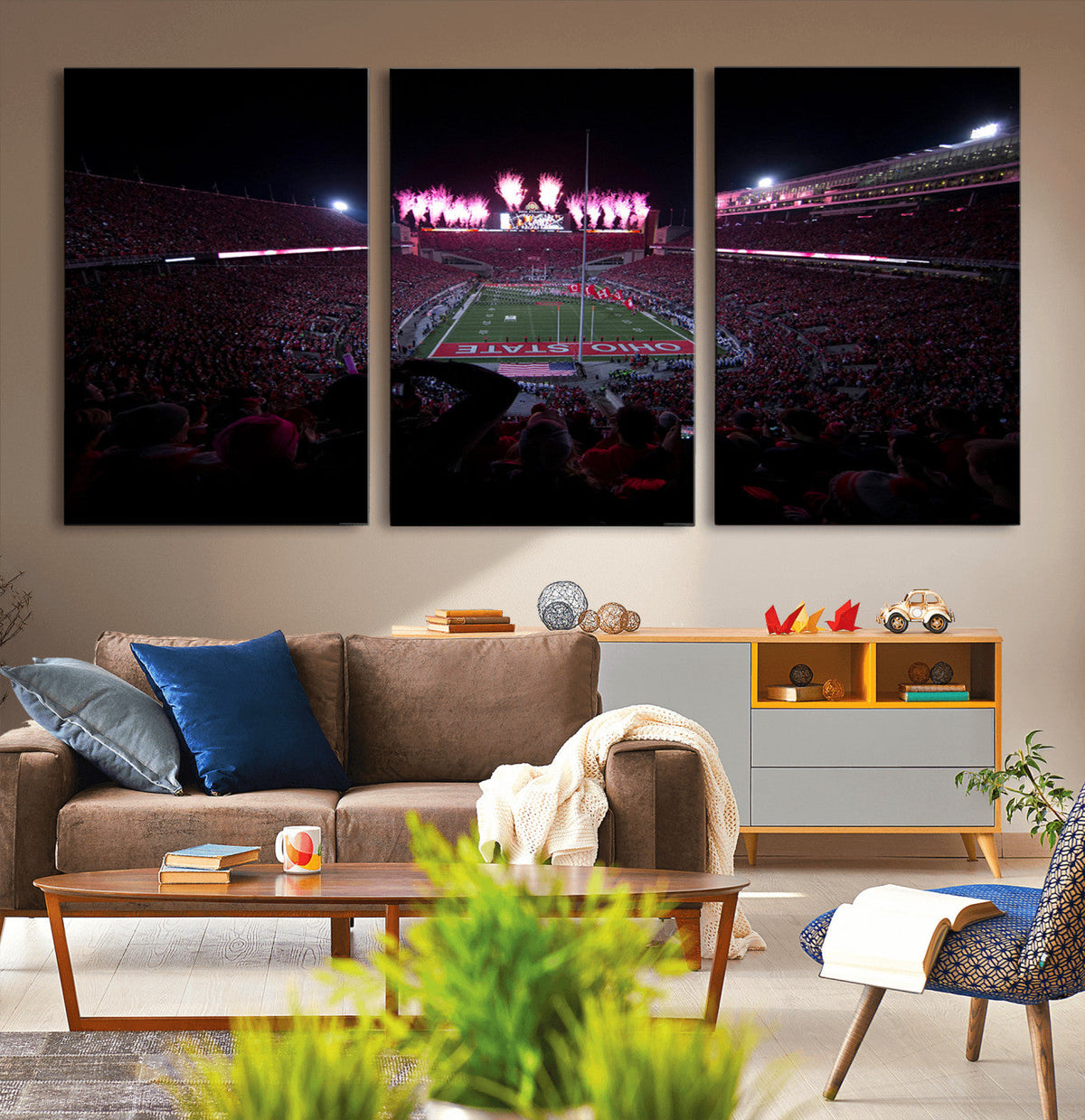 Ohio State University Buckeyes Football Team Print -