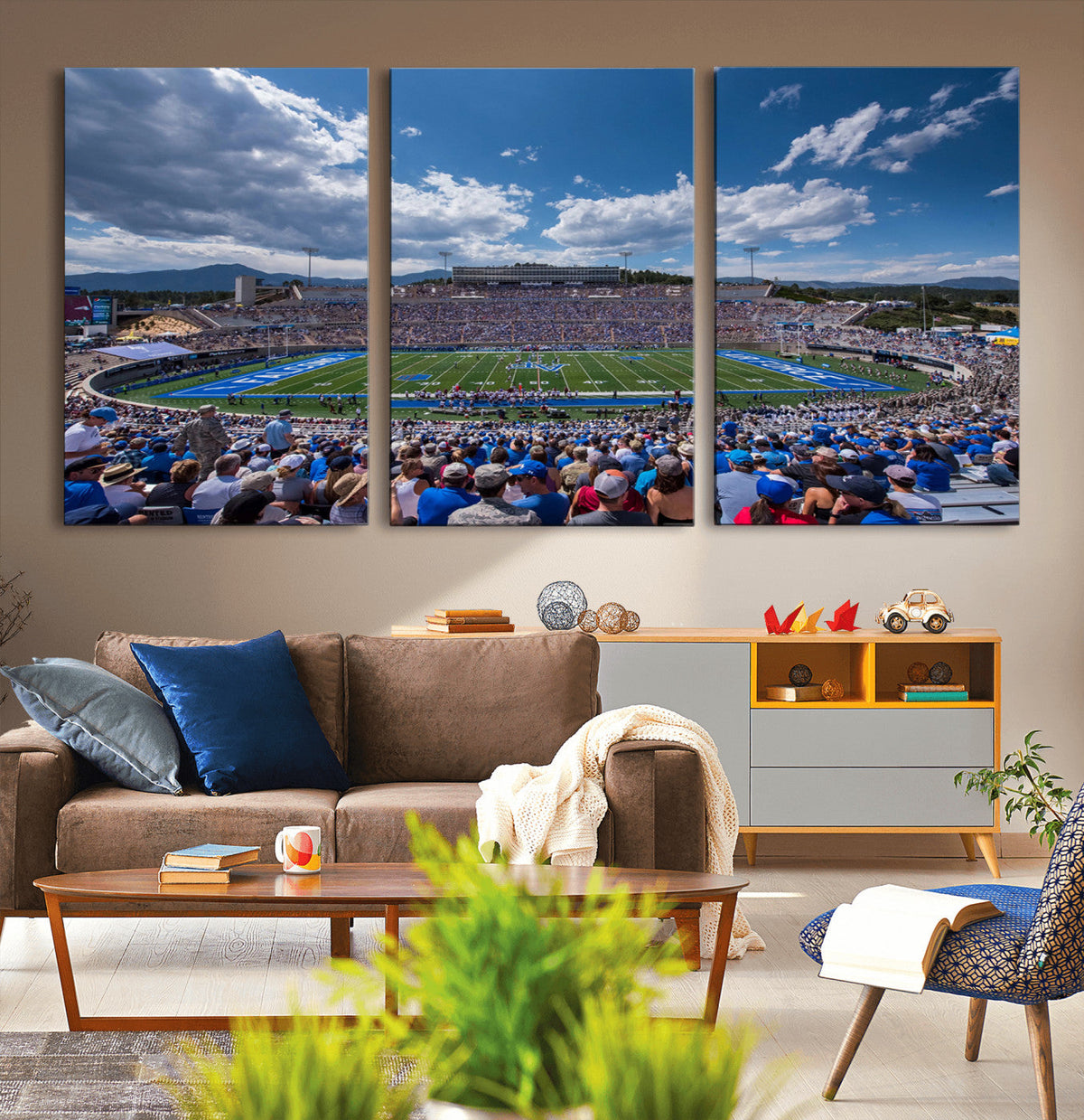 Air Force Falcons Football Team Print - Colorado Springs
