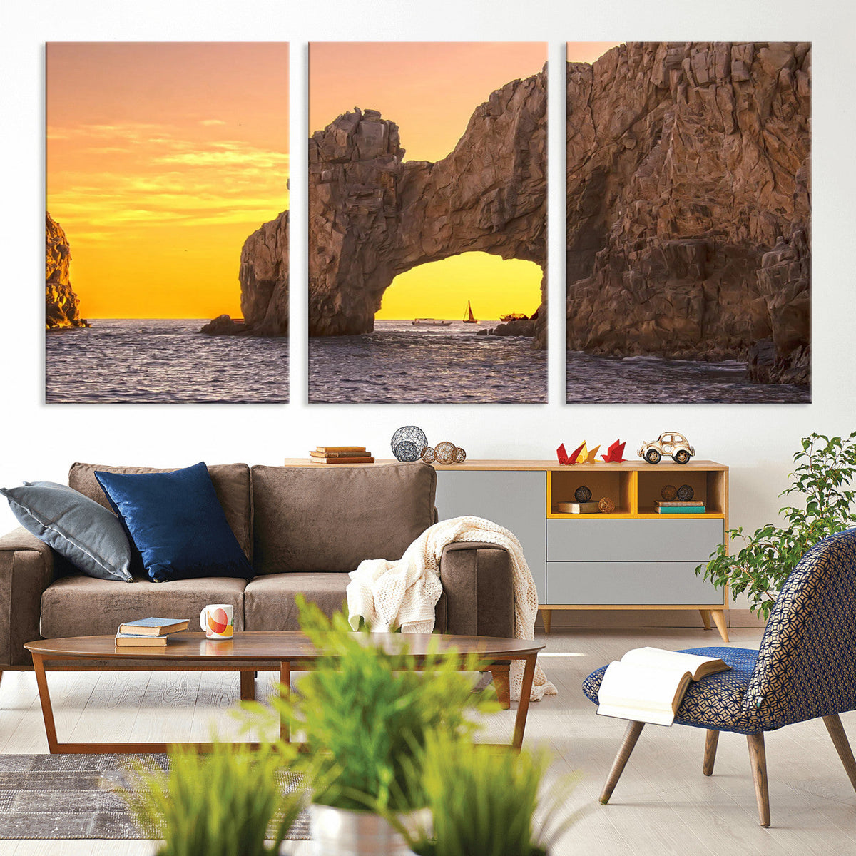 El Arco Cabo San Lucas Ocean Arch Wall Art Canvas Print