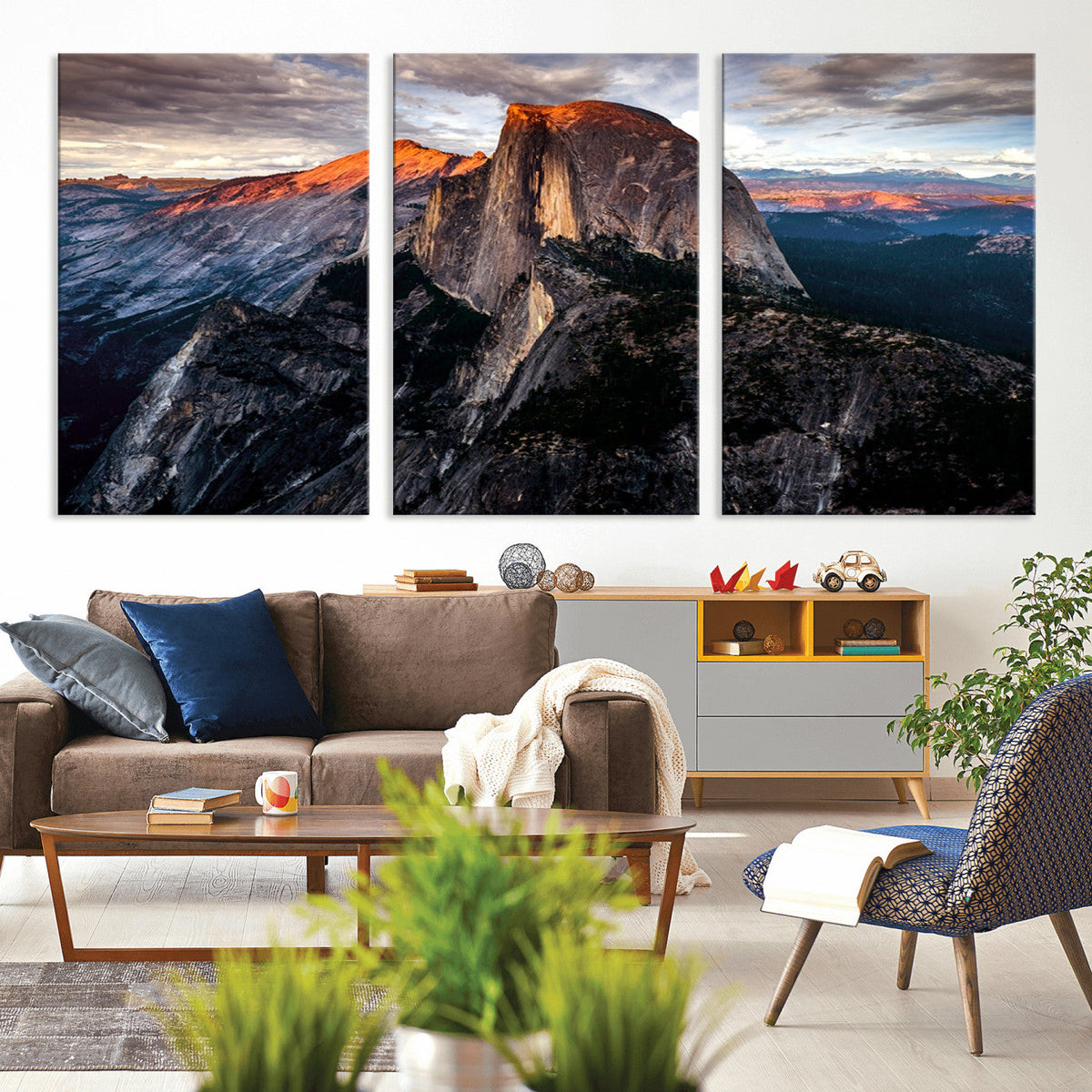 Half Dome Yosemite Wall Art – Majestic Mountain Landscape