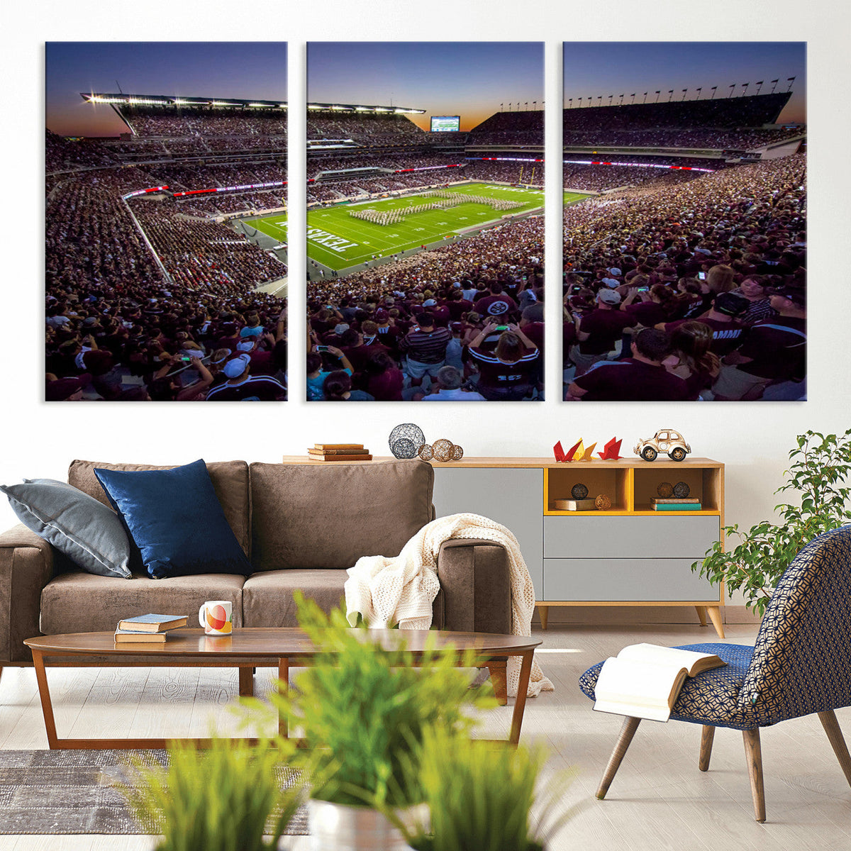 Texas A&M University Aggies Football Team Print - College