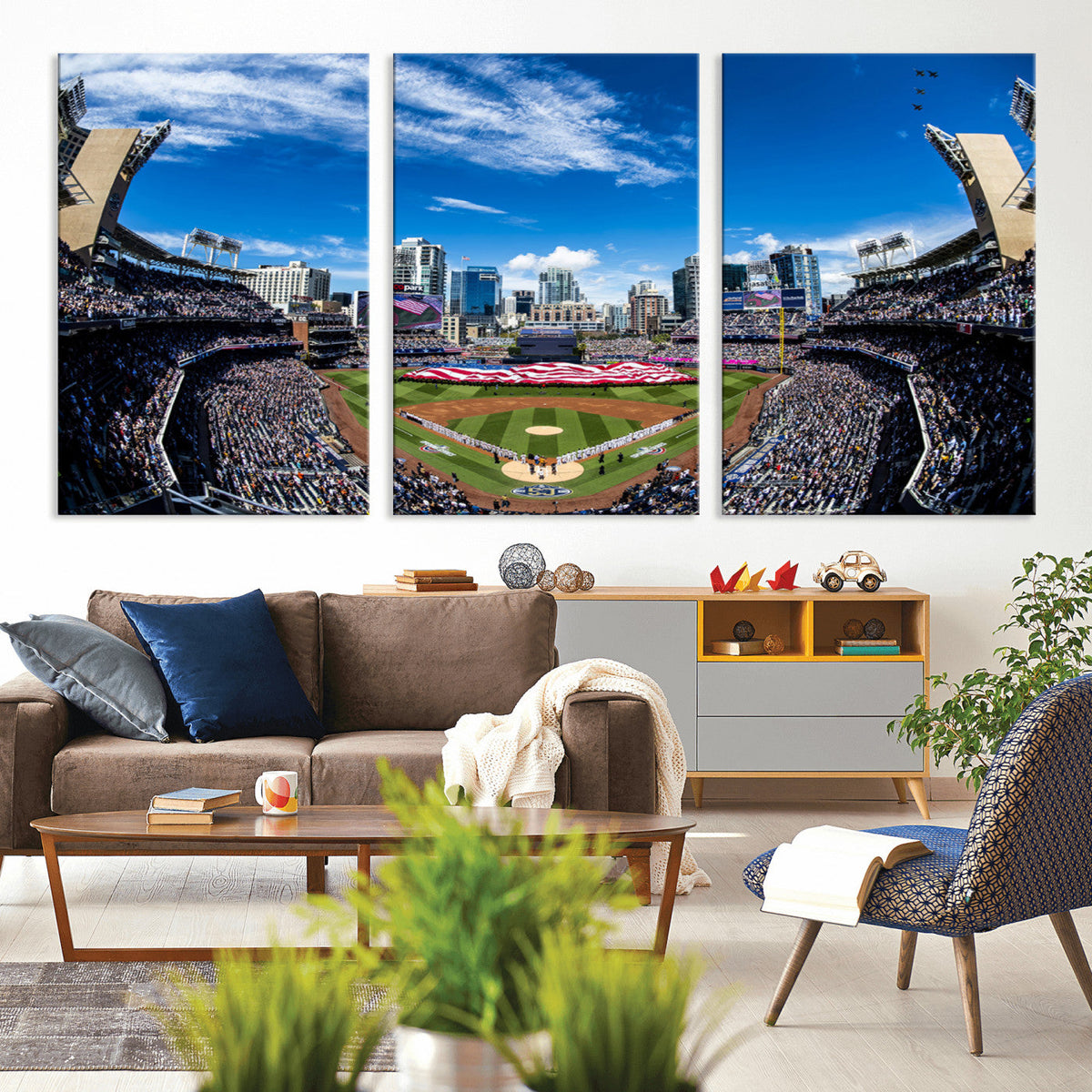 San Diego Padres Baseball Team Print - Petco Park Stadium