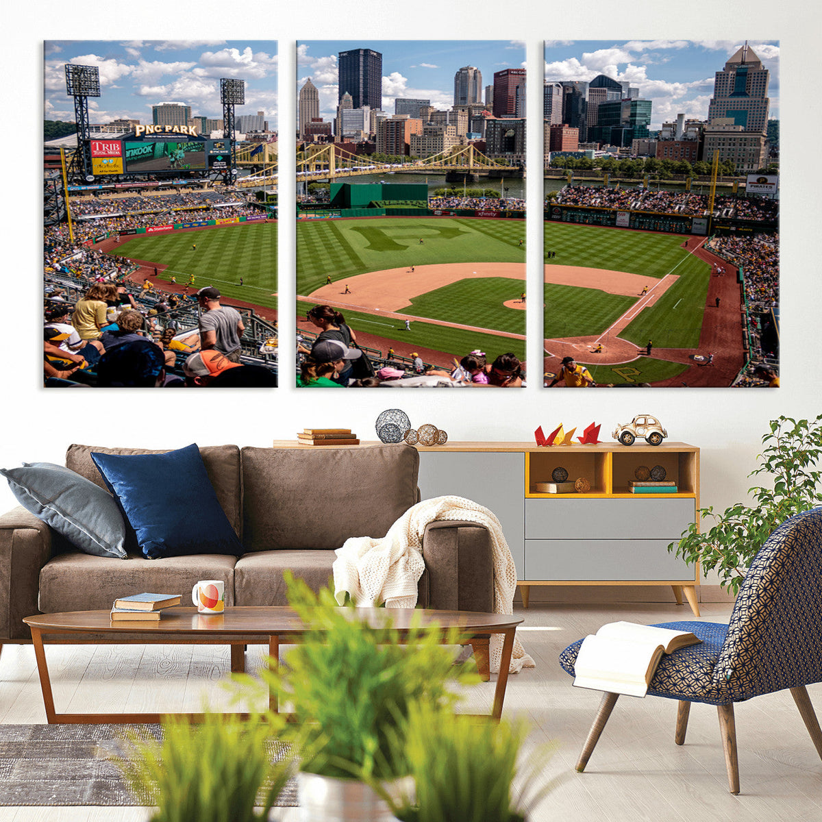 Pittsburgh Pirates Baseball Team Print - PNC Park Stadium