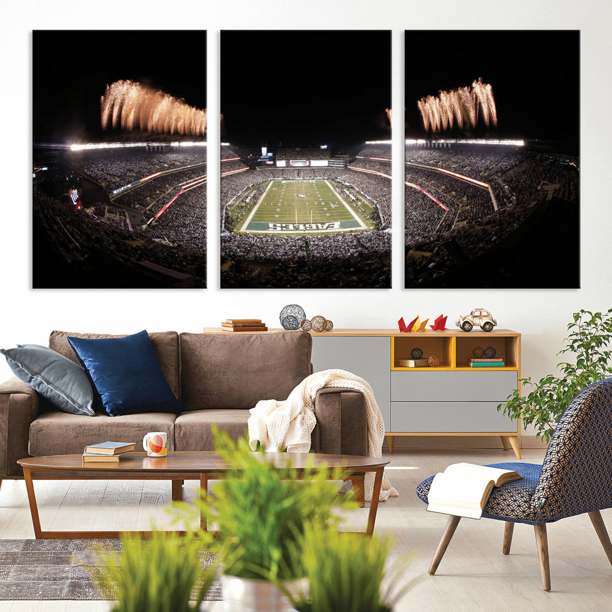 Eagles Field Stadium Wall Art - Lincoln Financial Field