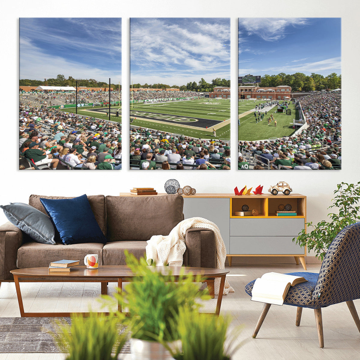 University of Charlotte 49ers Football Team Print -