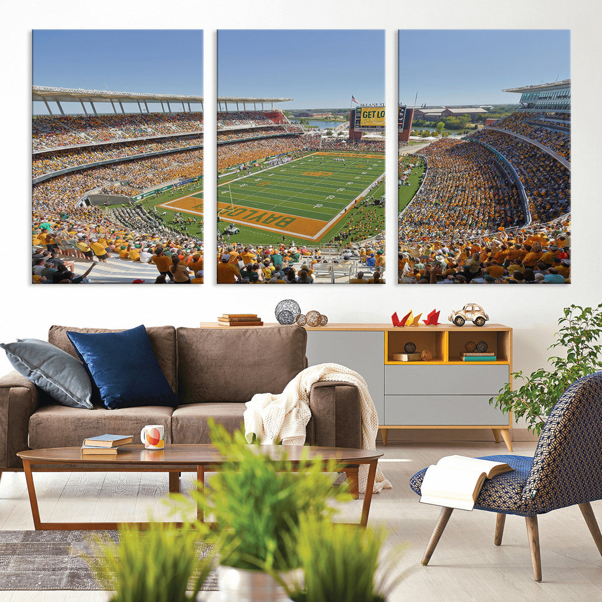Baylor University Bears Football Team Print - Waco McLane