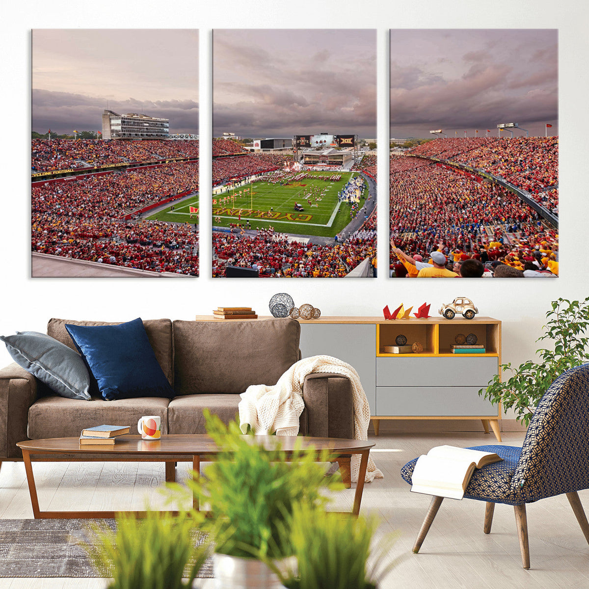 Iowa State University Cyclones Football Team Print - Ames
