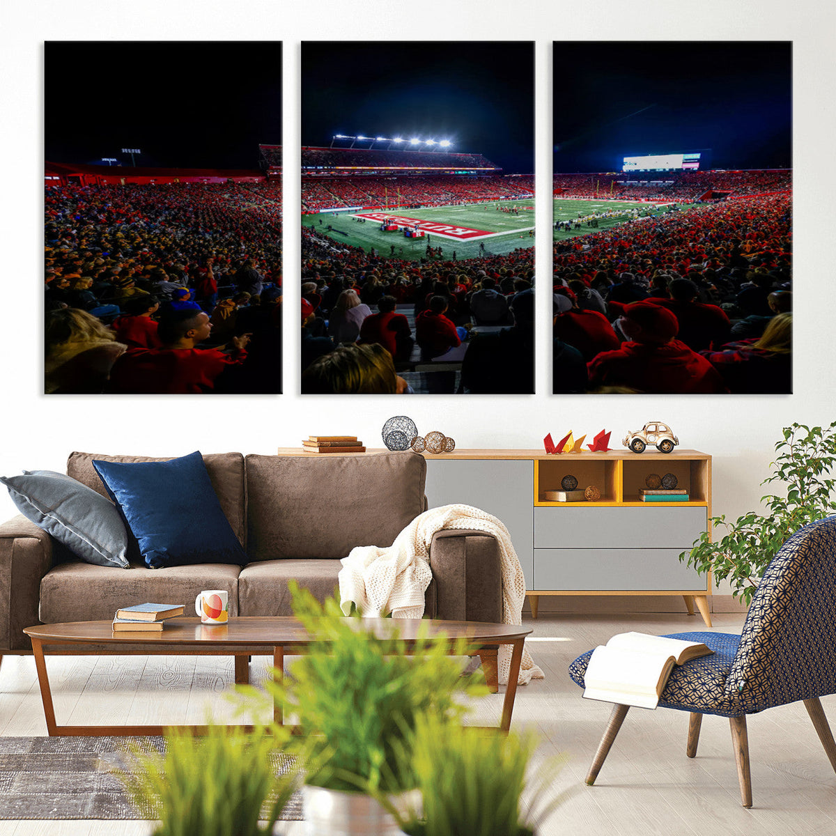 Rutgers Scarlet Knights Football Team Print - SHI Stadium,