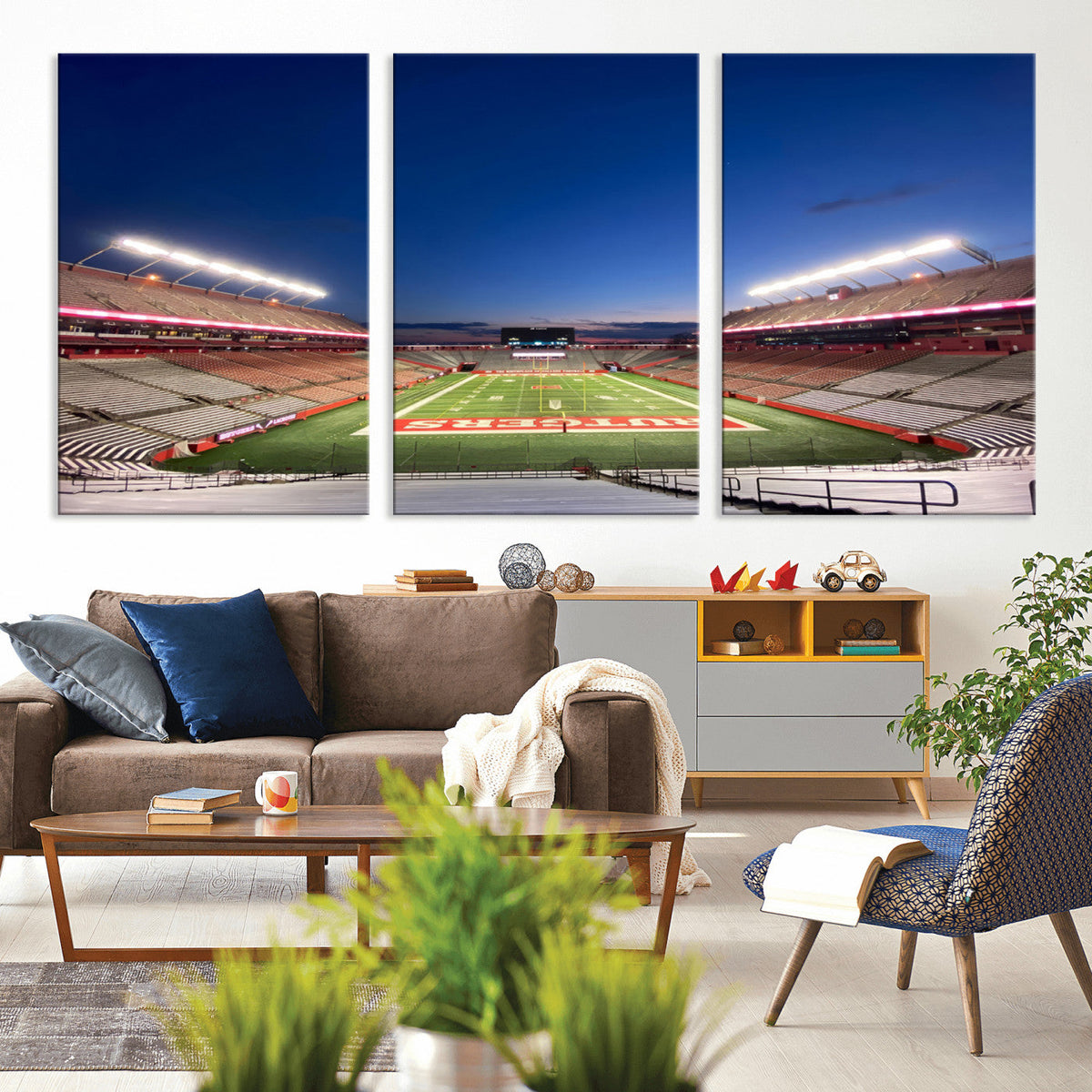 Rutgers Scarlet Knights Football Team Print - Piscataway SHI