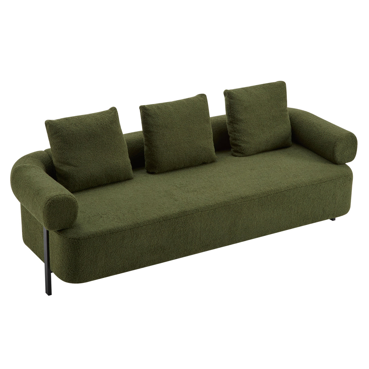 78" Modern 3-Seater Sofa