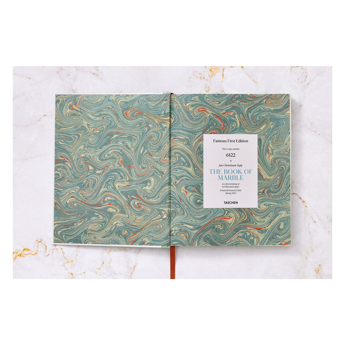 Jan Christiaan Sepp. The Book of Marble (German, French, English) (FFE)