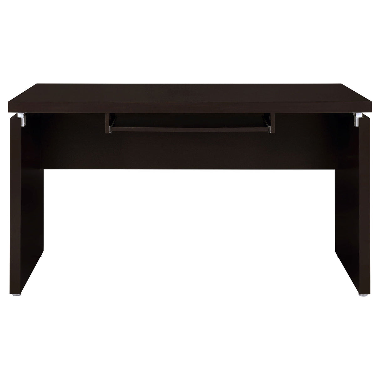 Ulloa - L Shaped Office Desk With Slide Out Keyboard Tray And Storage Drawers - Cappuccino