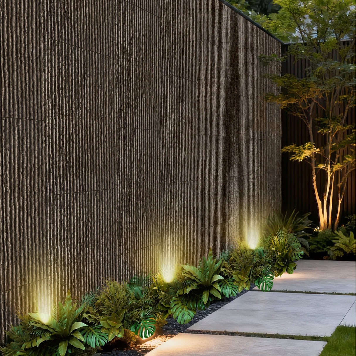 3D Faux Stone Wall Panels - 12 PCS PU Wainscoting