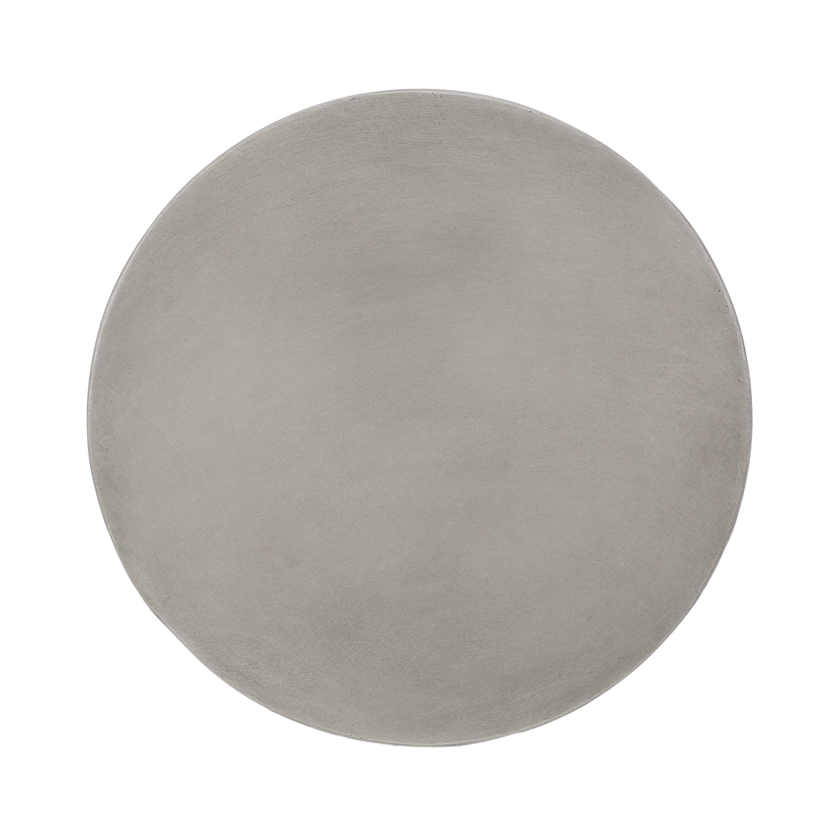 Modern Outdoor Lightweight Concrete Side Table with Hourglass Design