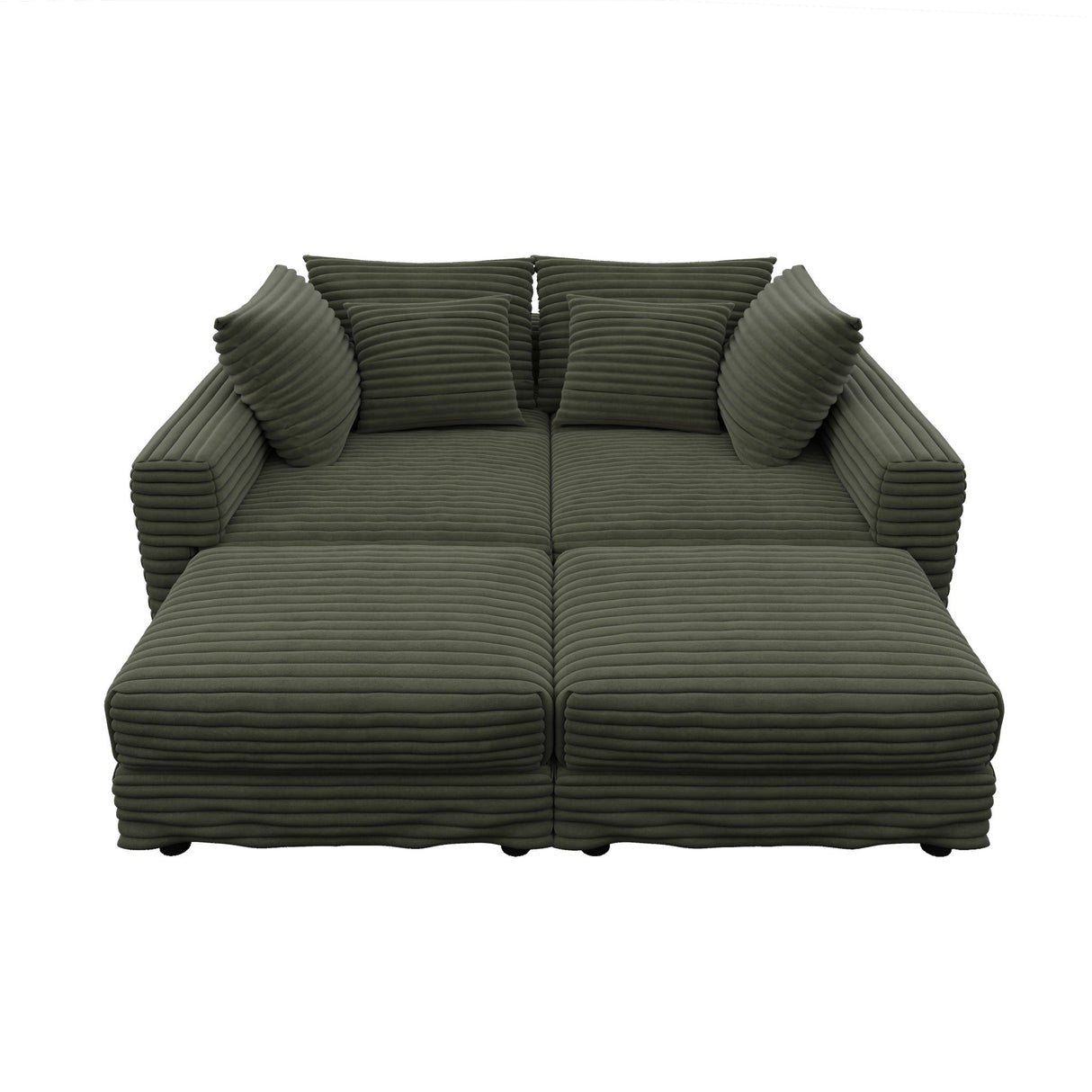 Modern Comfy Upholstered Sofa Cloud Couch & Deep Seat Couches