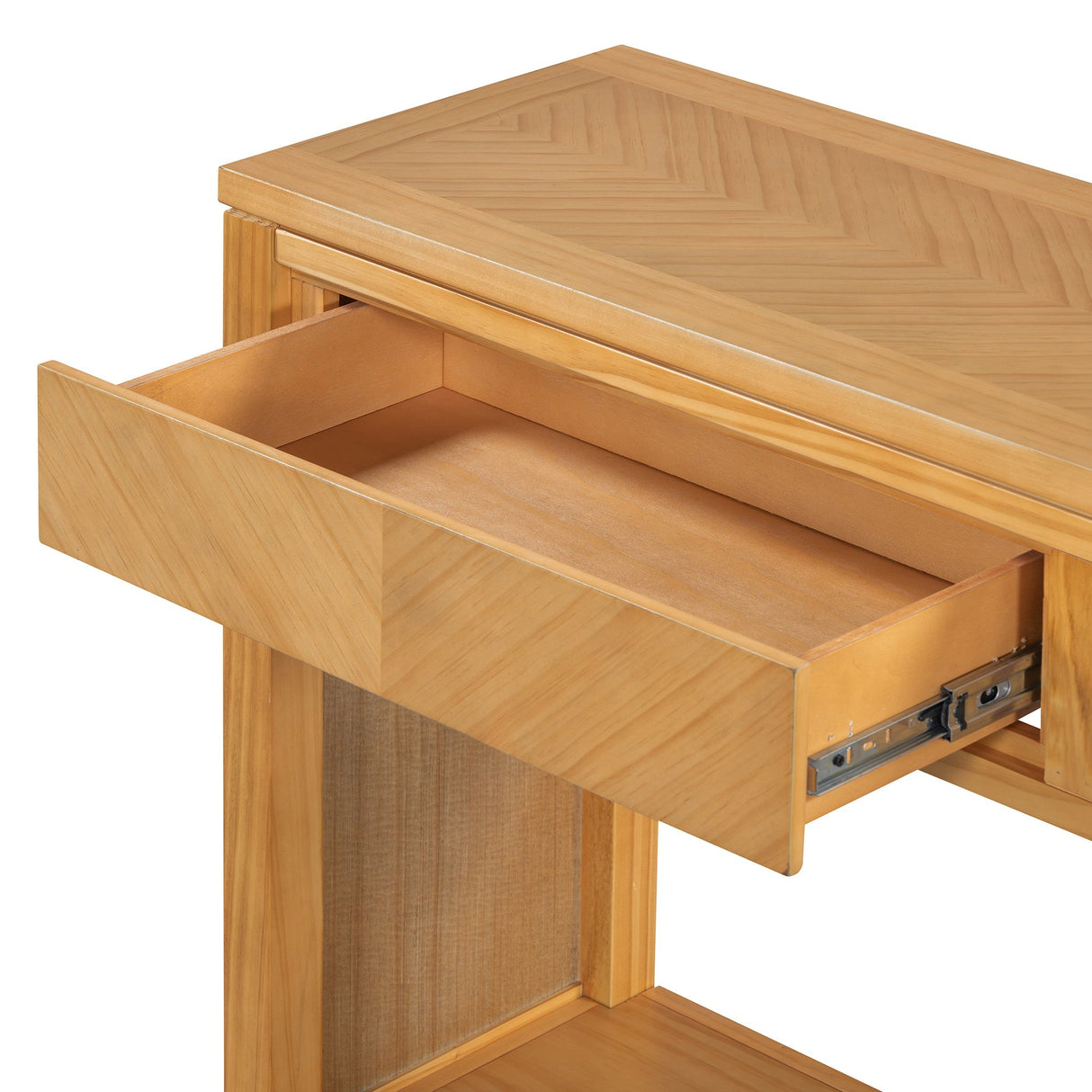 55' Console Table Natural