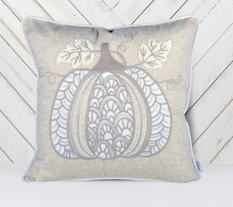 Embroidered-Lace-Pumpkin-Accent-Pillow-–-Neutral-Fall-Accent-Cushion-Throw-Pillows