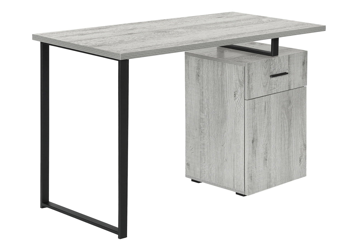 Contemporary Computer Desk with Storage Drawers