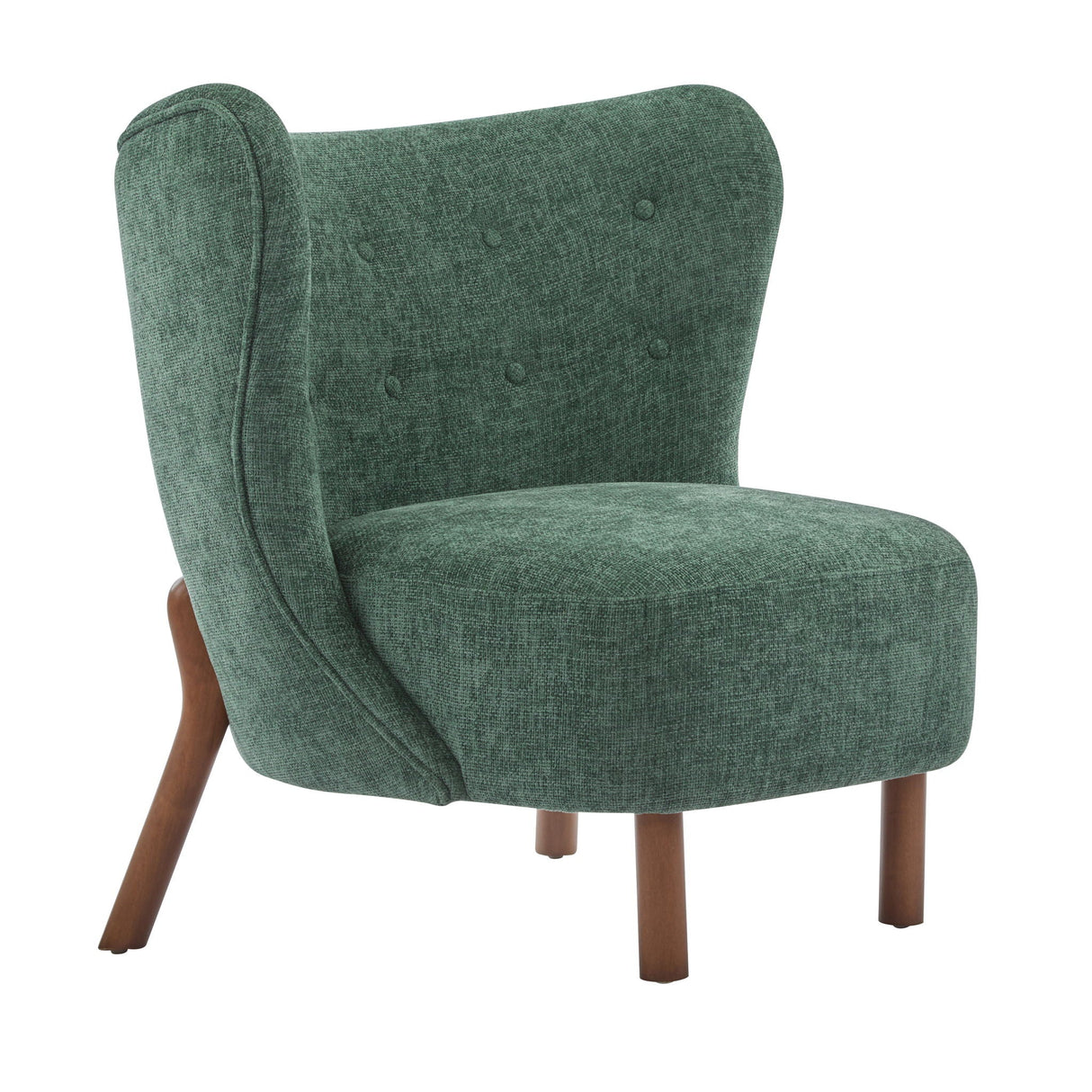 Bella Modern Upholstered Armless Accent Chair