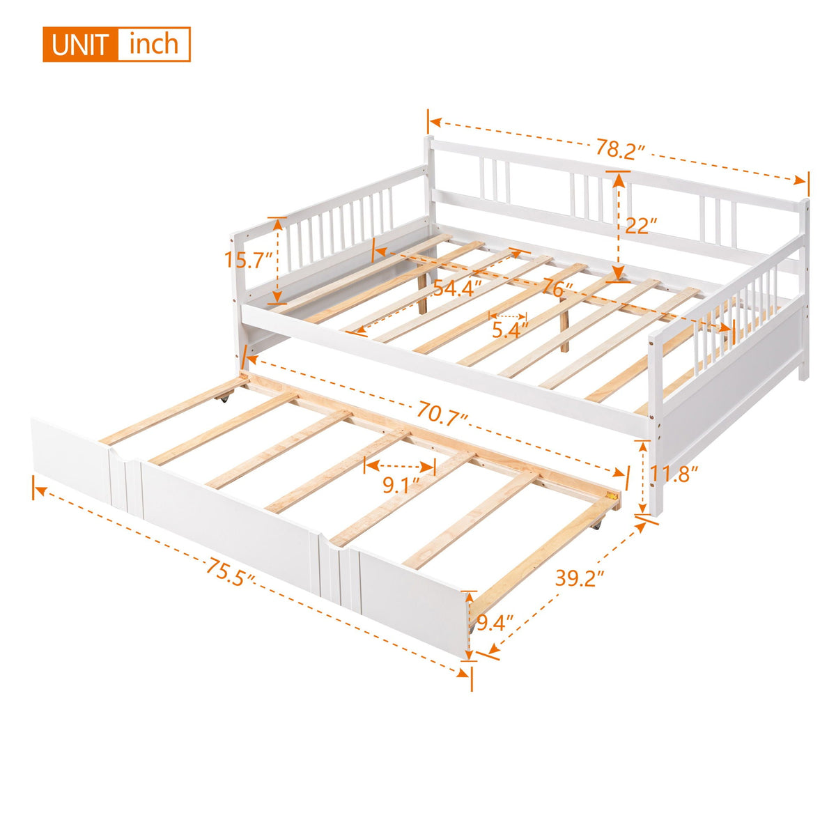 Multifunctional Modern Daybed
