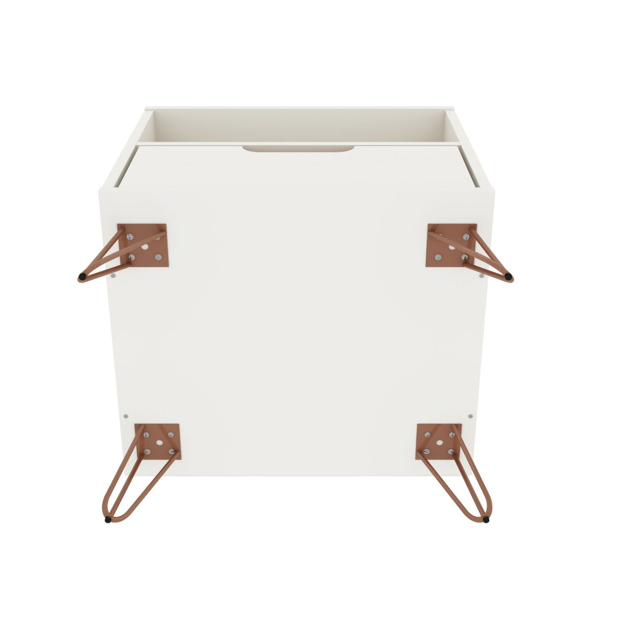 Rockefeller - Nightstand With 1 Drawer - White