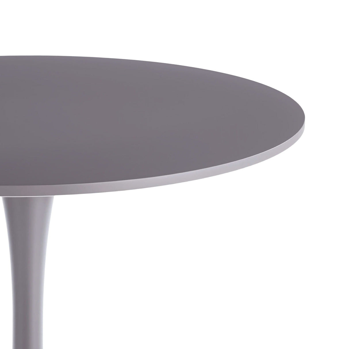Mid-Century Tulip Table With Round Top, Pedestal Base