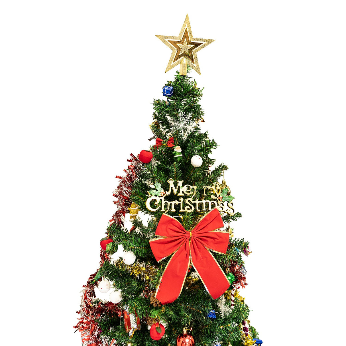 5ft Artificial Christmas Tree with LED Energy-Saving Lights
