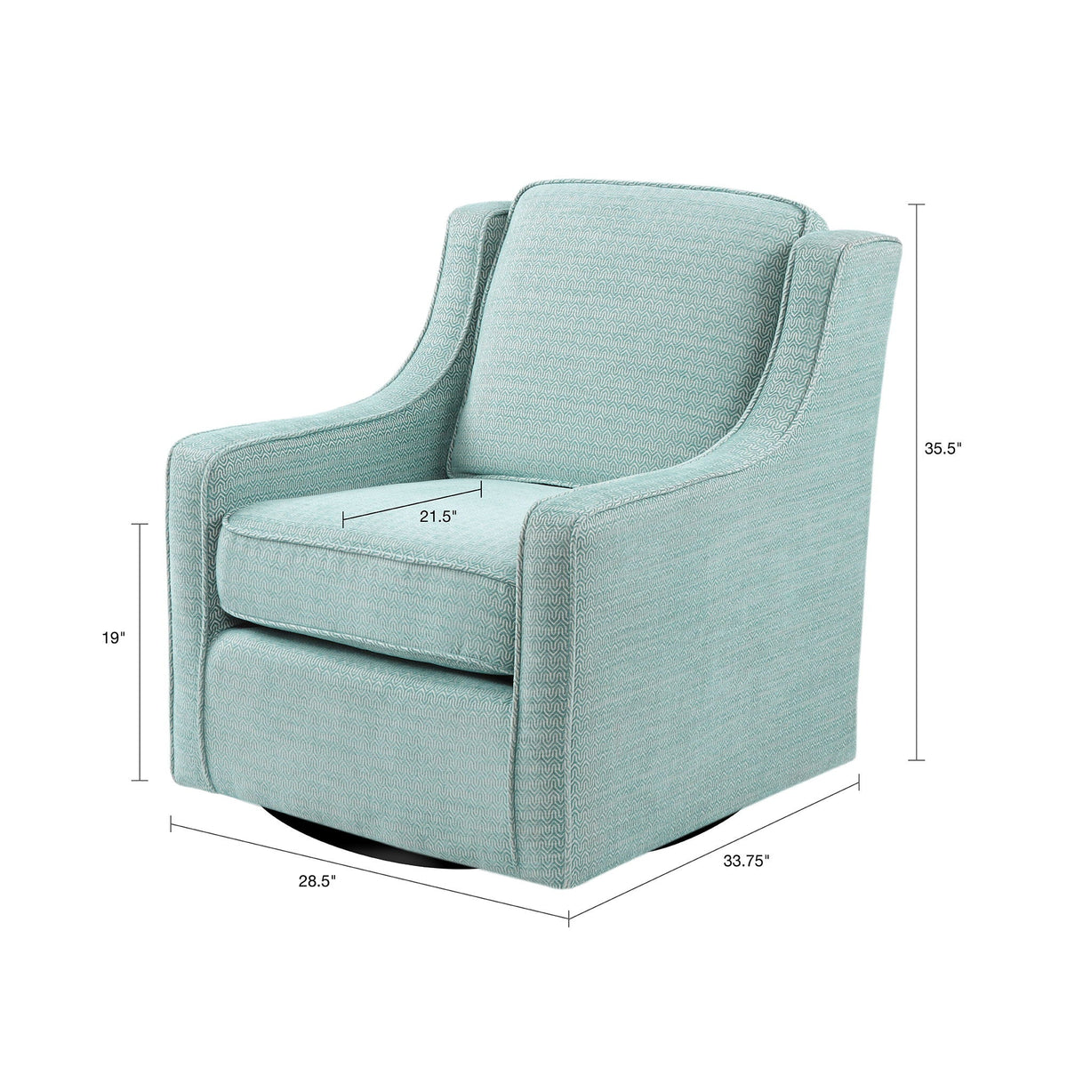 Swivel Chair With 360 Degree Rotation