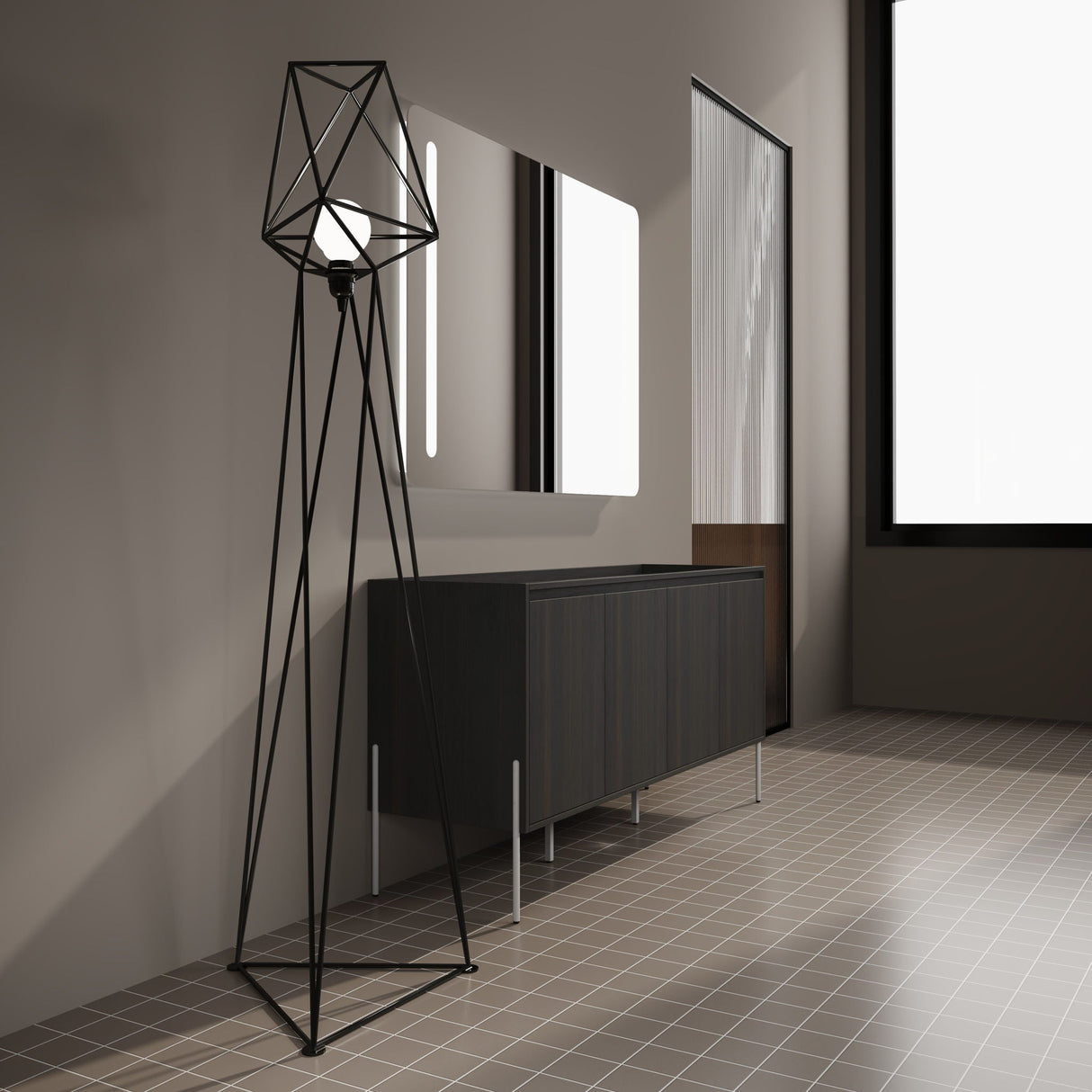 Freestanding Bathroom Vanity & Soft Close Cabinet Doors
