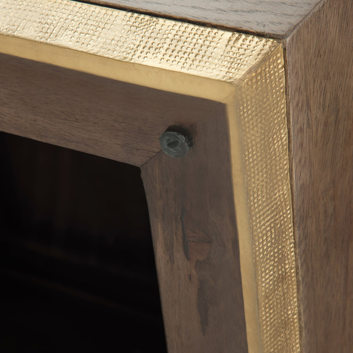 Abba Square Coffee Table - Dark Brown